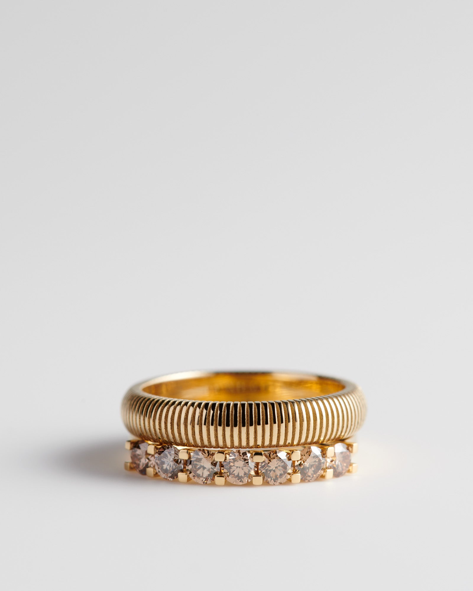 The Champagne Crest Ring