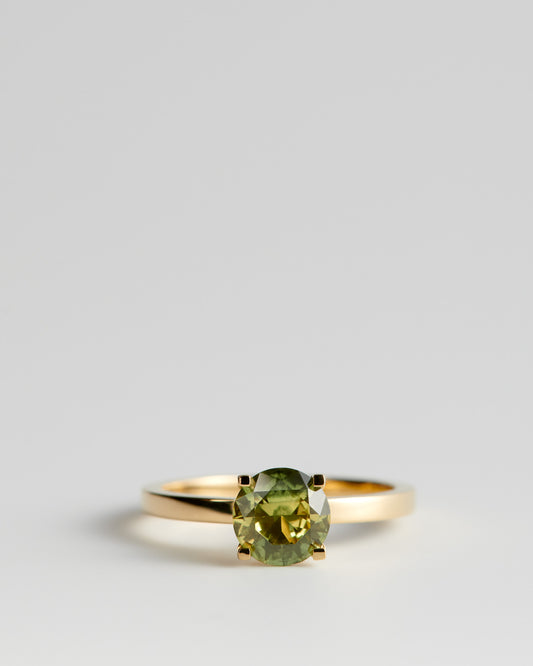 Solitaire - 4 Claw Round - Australian Sapphire (Sol 08)