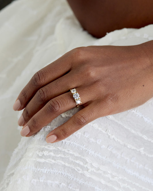 Triple Solitaire - White Diamonds