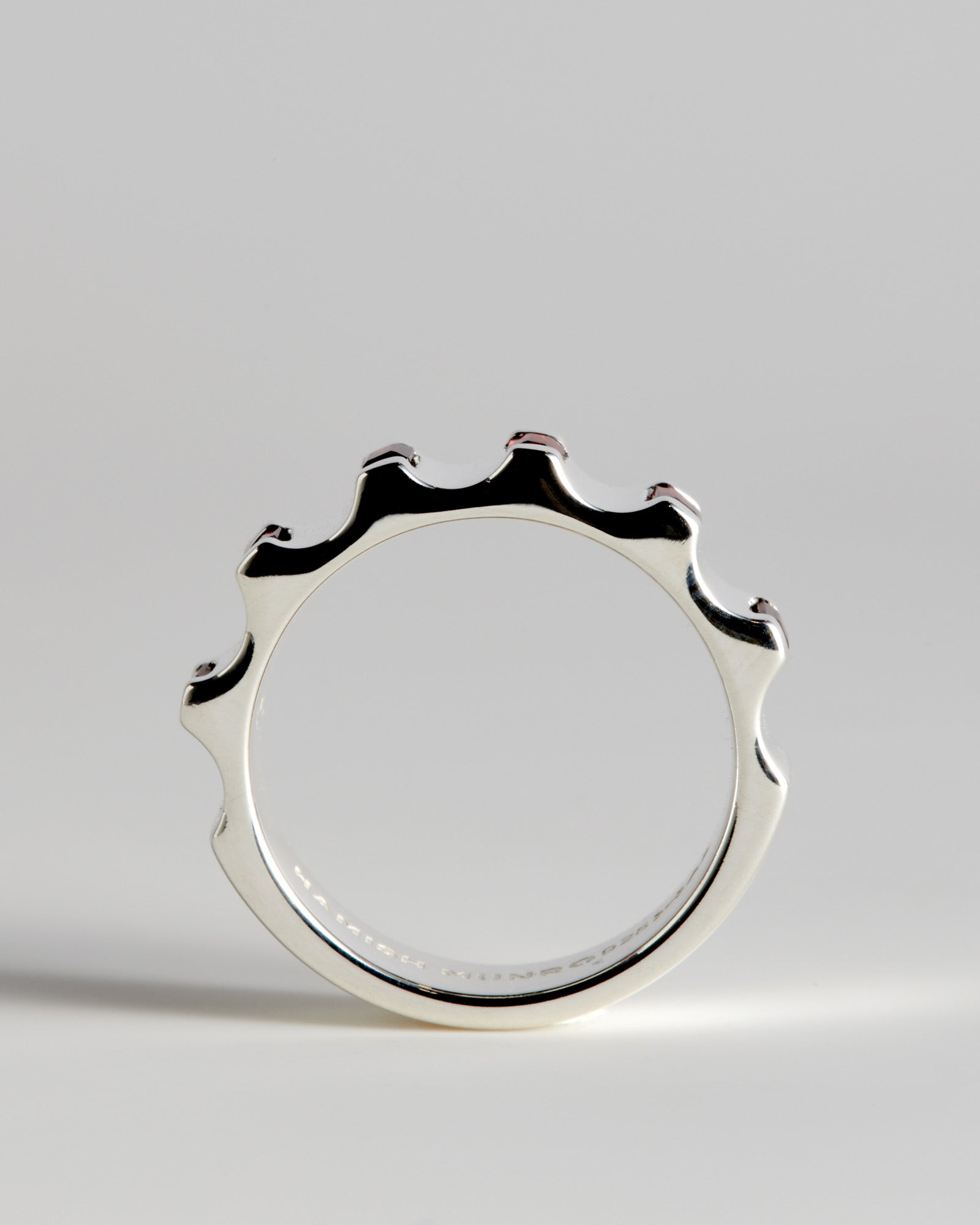 Parmentier Ring - Sterling Silver | Almandine Garnets