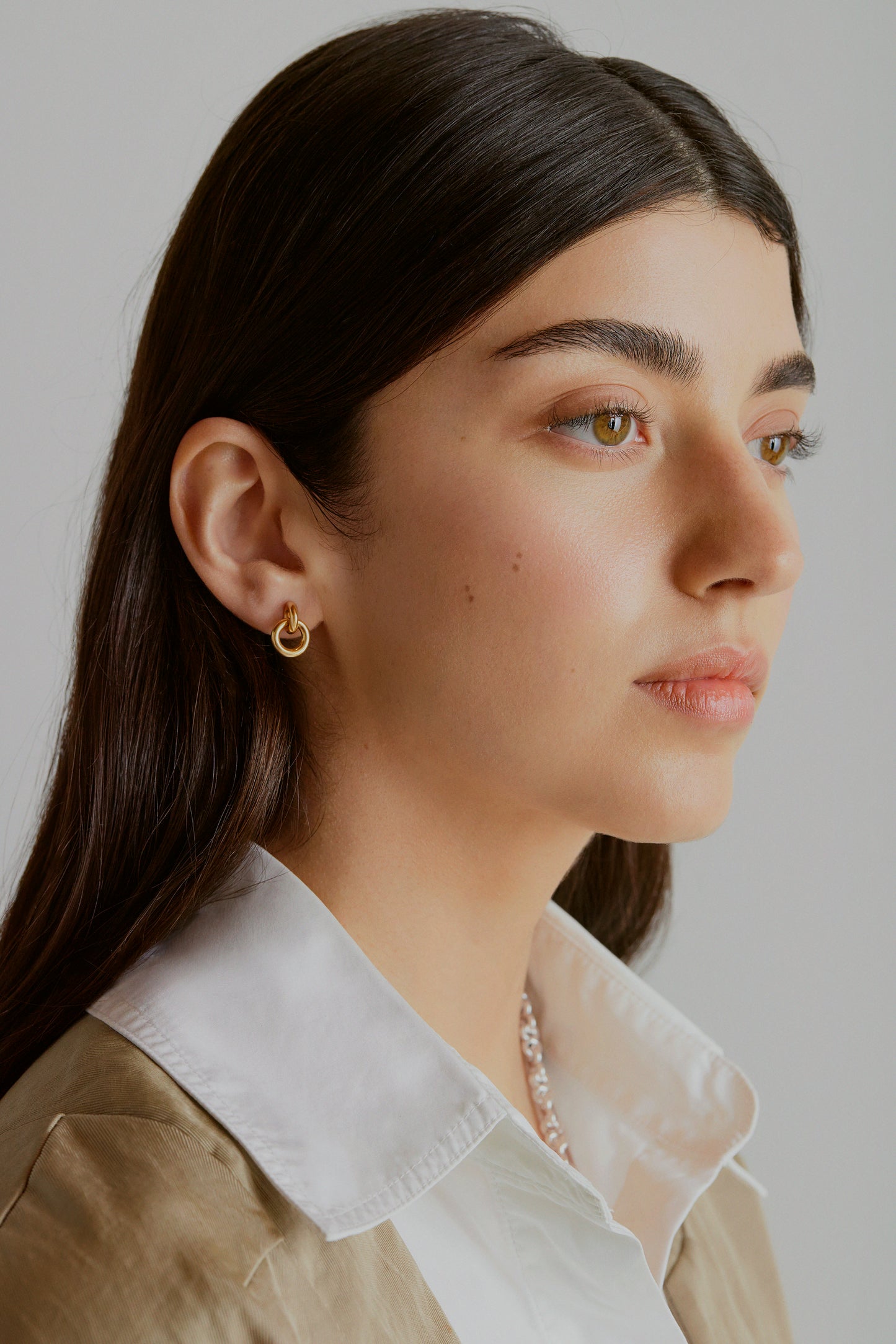 Fine Double Signal Earrings