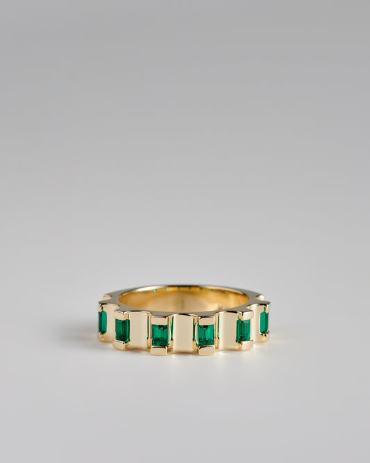 Parmentier Ring - Emeralds