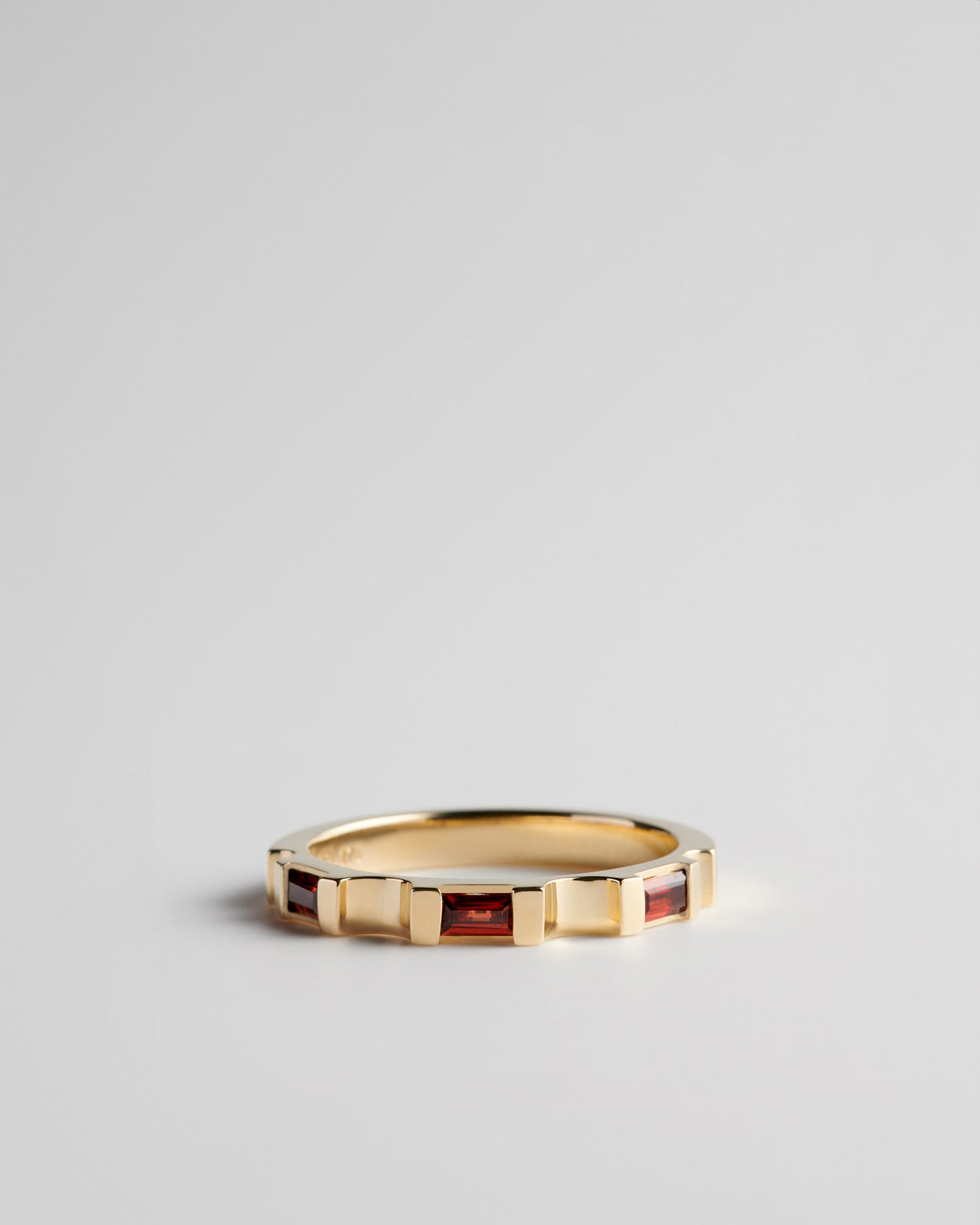 Bridge Ring - Almandine Garnet