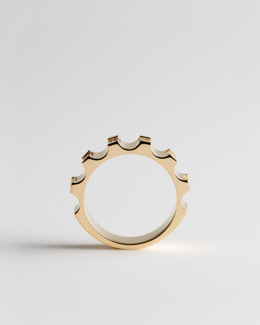 Parmentier Ring - White Diamonds