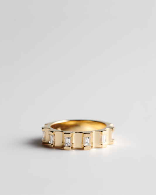 Parmentier Ring - White Diamonds