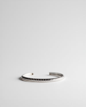 The Timeline Cuff - Sterling Silver
