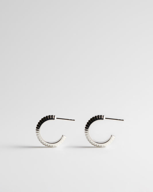 Timeline Hoop Earrings