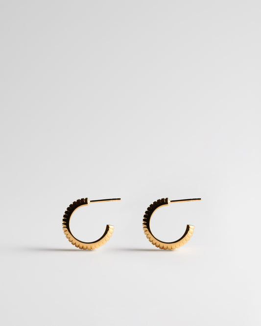 Timeline Hoop Earrings