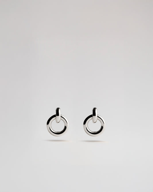 Fine Double Signal Earrings