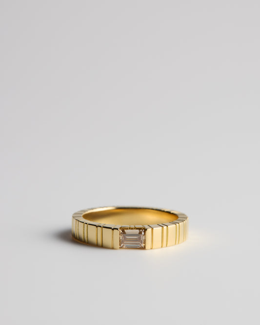 LVM Ring - Fine - Champagne Diamond