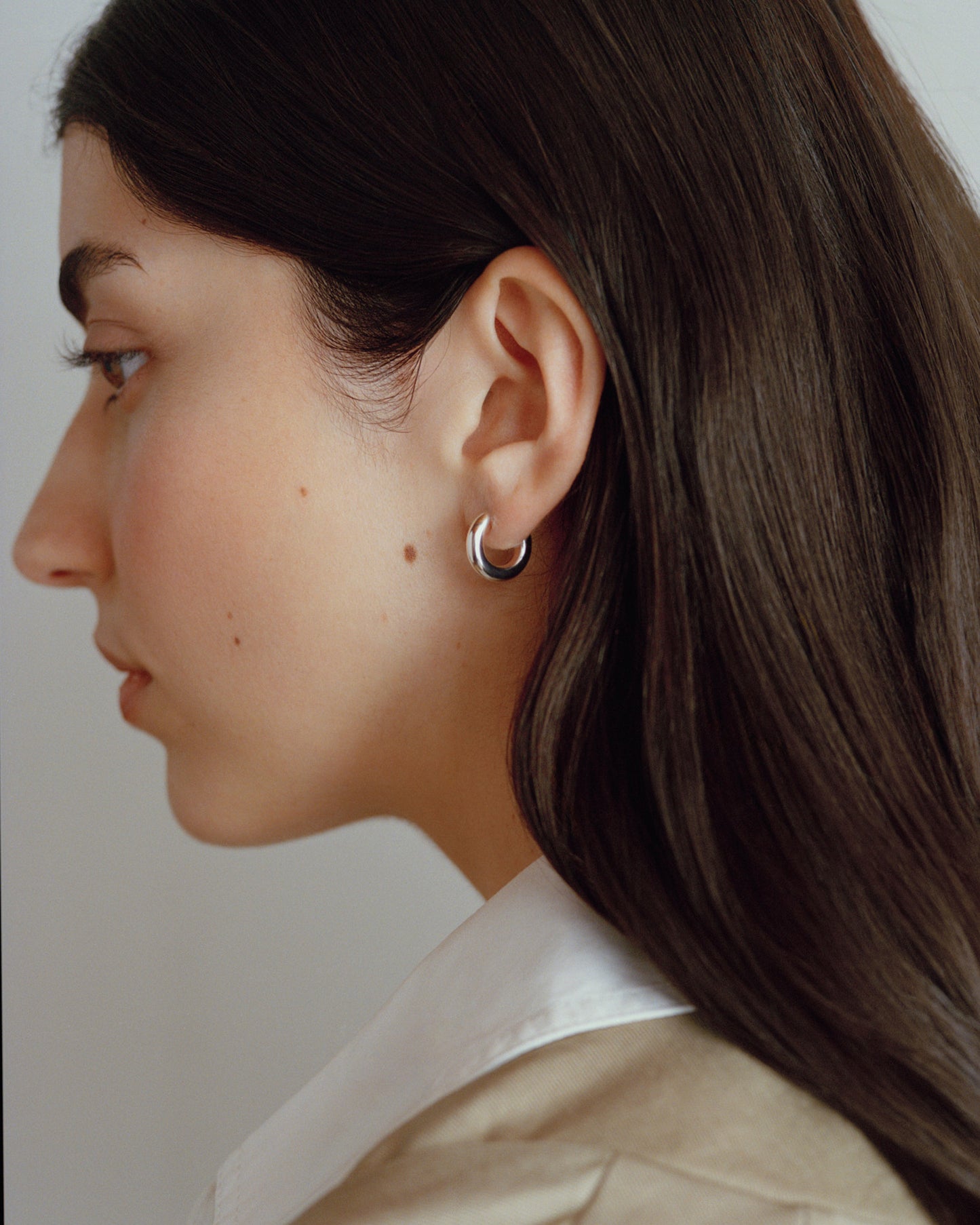 Signal Hoop Earrings