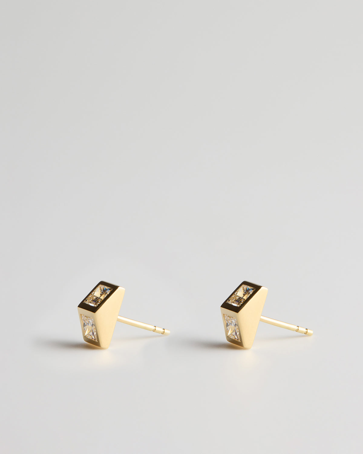 Joan 244 Studs - White Diamonds