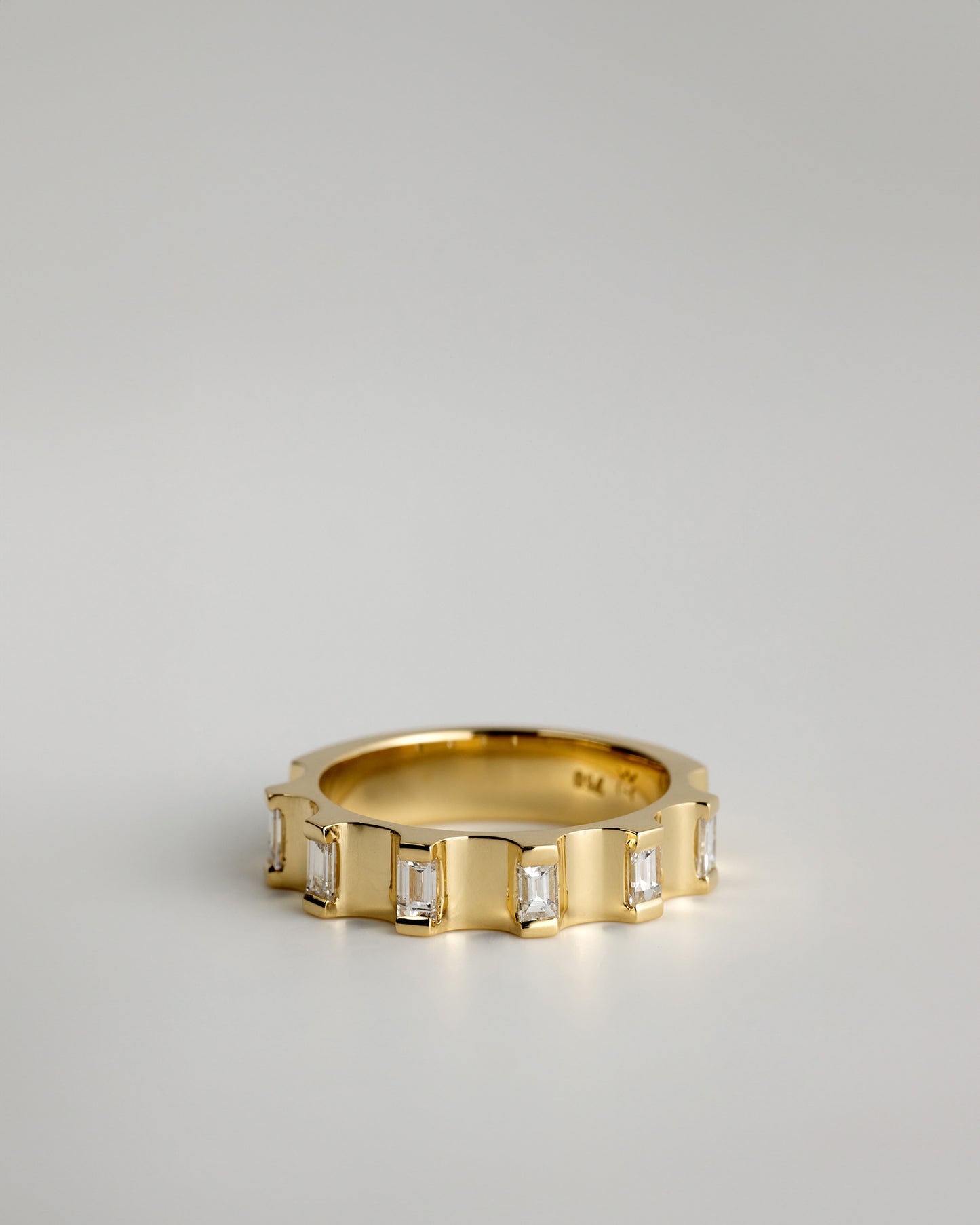 Parmentier Ring - White Diamonds