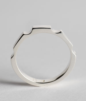 Bridge Ring - Sterling Silver