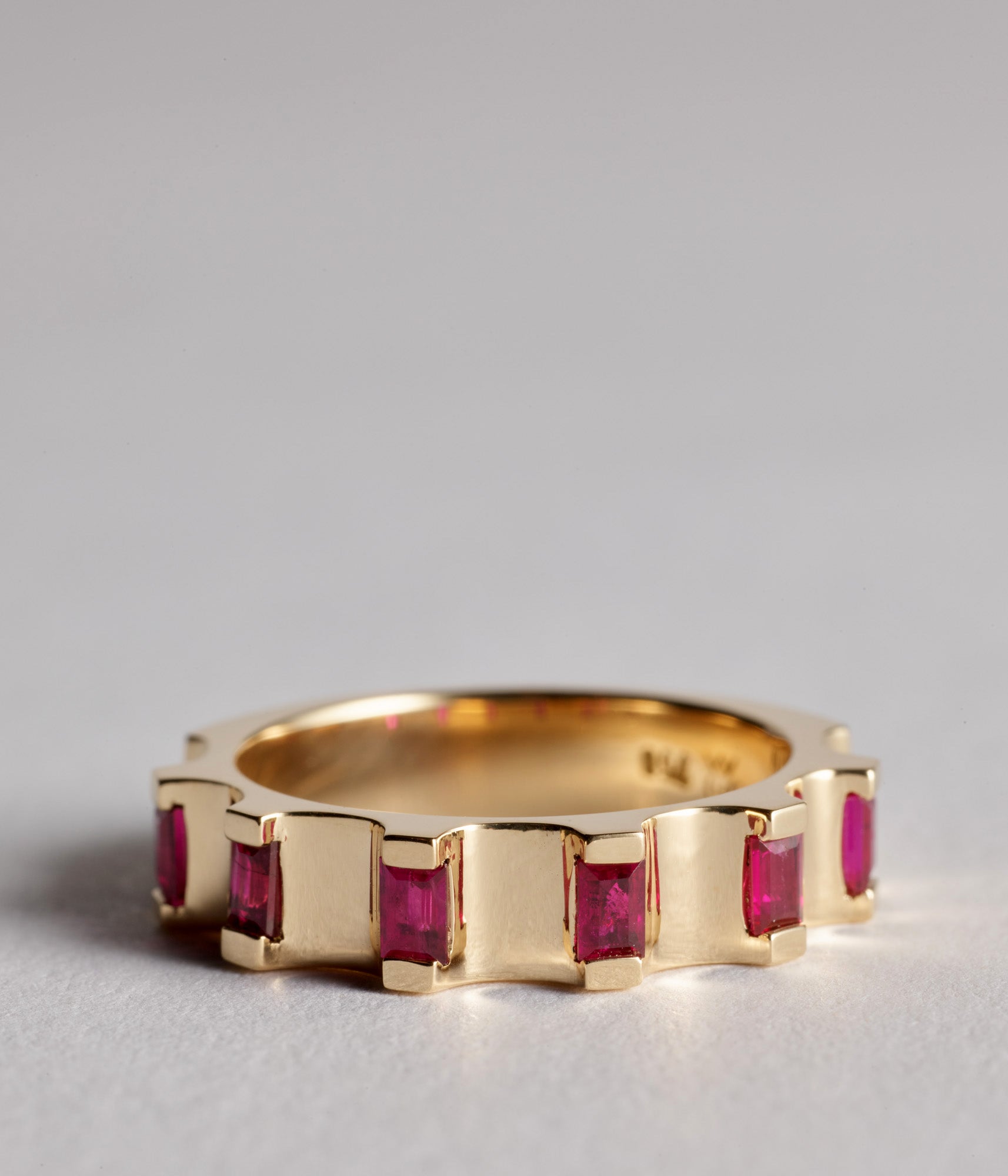 Parmentier Ring - Rubies