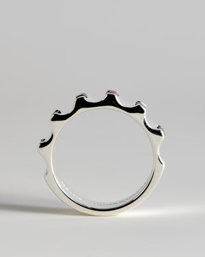 Parmentier Ring - Sterling Silver | Almandine Garnets