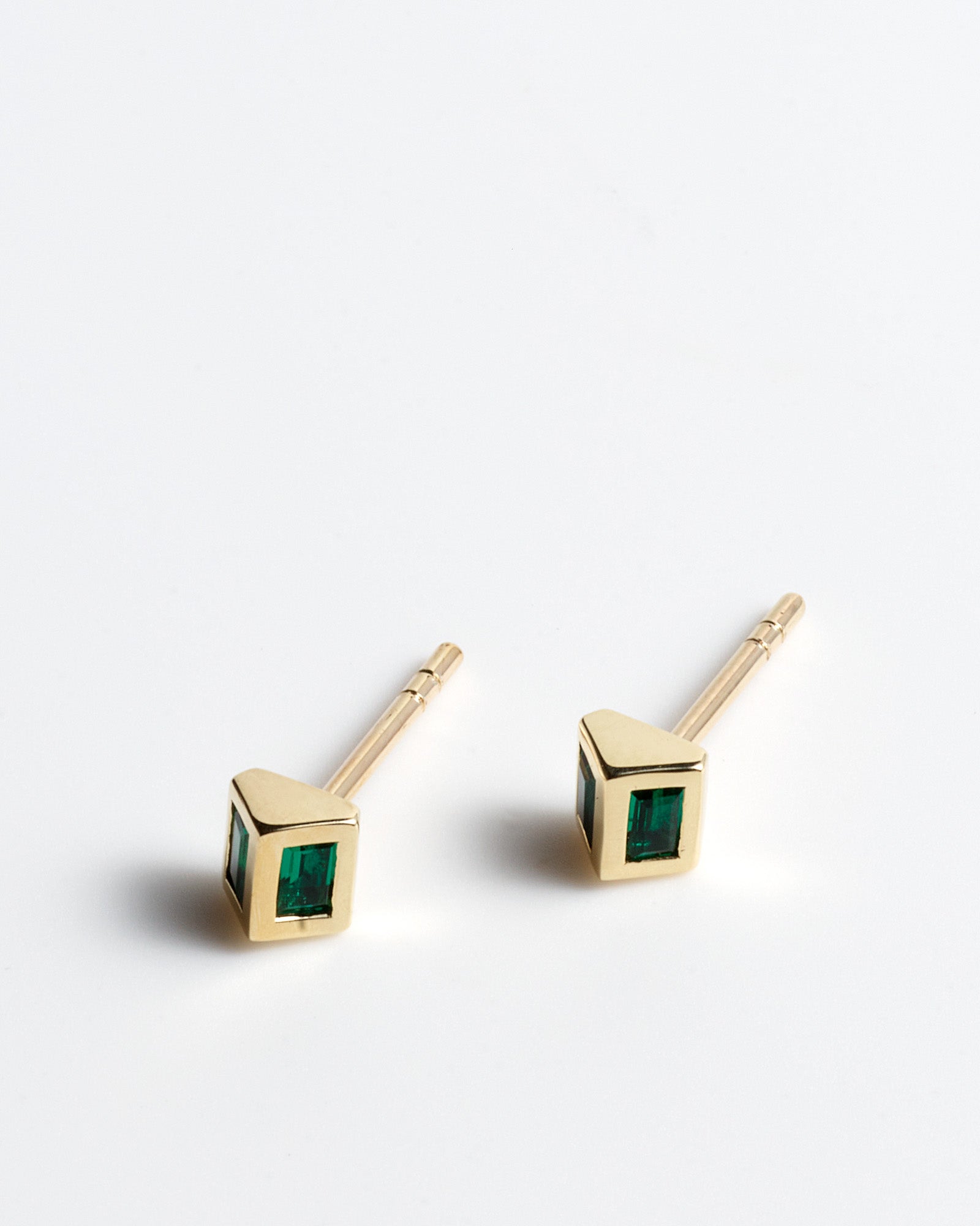 The Joan Studs - 9ct | Emeralds