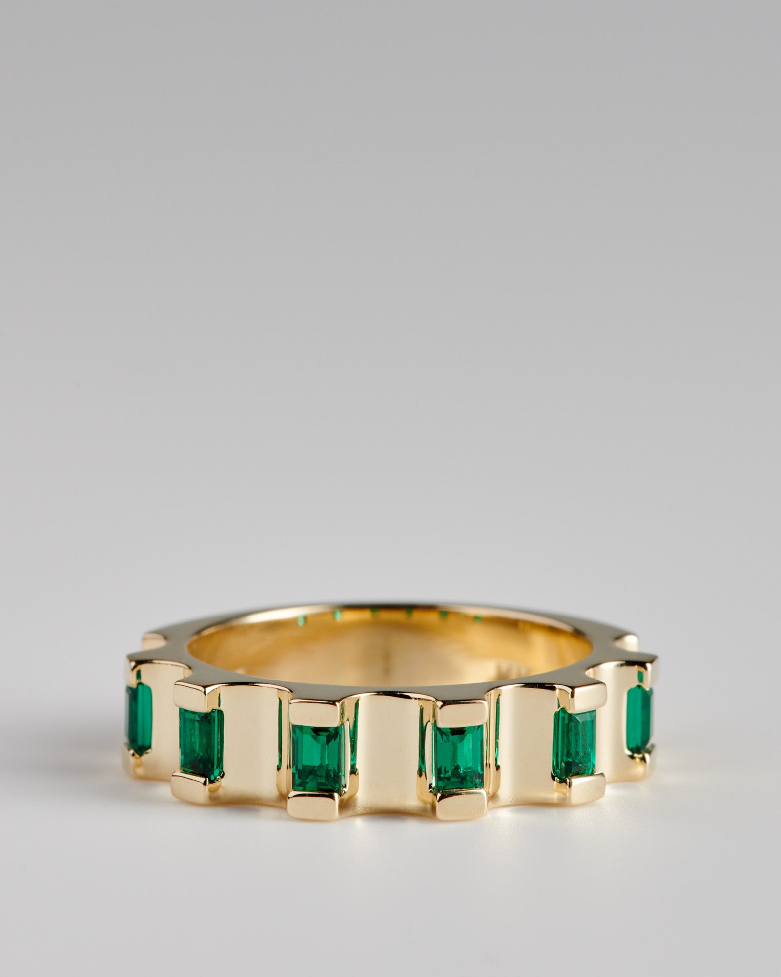 Parmentier Ring - Emeralds